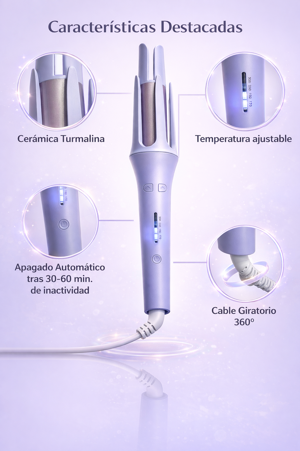 Rizador 3 en 1 Profesional